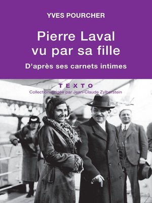 cover image of Pierre Laval vu par sa fille